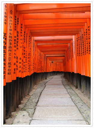Memorial Gates, Fox Temple, Kyoto
