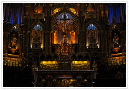 Basillica Notre Dame de Montreal ©