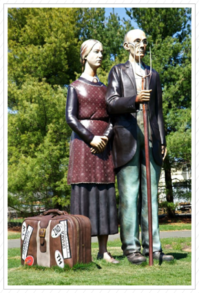 American Gothic II, Grounds for Sculpture ©