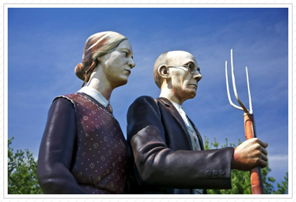 American Gothic III, Grounds for Sculpture ©