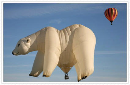 Polar Bear Balloon
