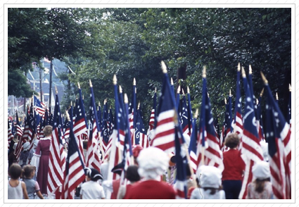 Memorial Day Parade, 1976, Hillsdale, NJ ©