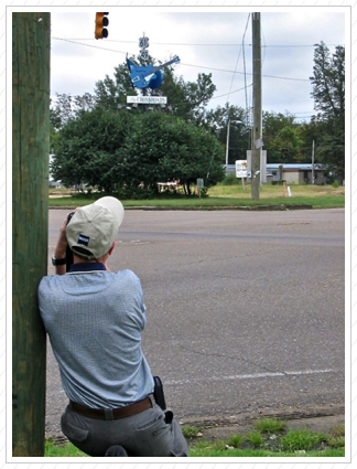 John at the Crossroads of the Blues, Clarksdale, MS